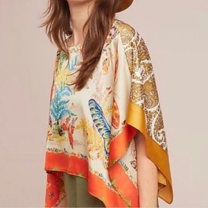 TINY butterfly scarf top